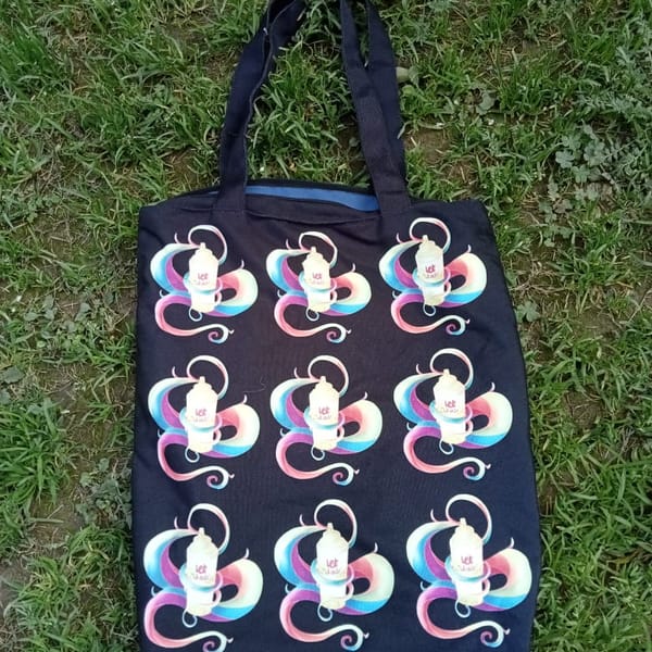 Let It Out Tote Bag